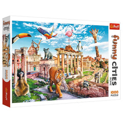 Trefl - Funny Cities: Wild Rome - Puzzle - 14+ - TRF10600