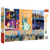 Trefl - Neon Color Line: Neon City - Puzzle - 14+ - TRF10579