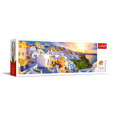 Trefl - Puzzle Panorama da 1000 Pezzi - Tramonto a Santorini - 14 - TRF29054