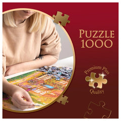 Trefl - Puzzle da 1000 Pezzi - Puzzle - 14+ - Tea Time Here Comes Trouble! - TRF10800