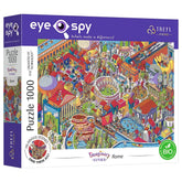 Trefl - Puzzle da 1000 Pezzi UFT EYE - SPY - Città Immaginarie - 14+ - TRF10709