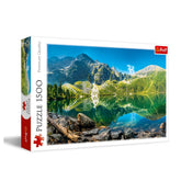 Trefl - 1500-Piece Jigsaw Puzzle - Morskie Oko Lake, Tatras, Poland - Puzzles Age +14 - TRF26167