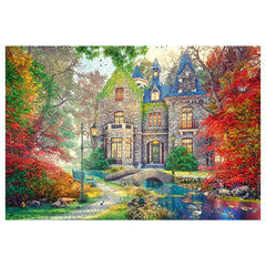 Trefl - 1500 Piece Puzzle - Autumn Mansion - Puzzles Age +14 - TRF26213