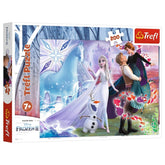 Trefl - 200-Piece Puzzle - Frozen 2 The World of the Magical Sisters - Puzzles Age +7 - TRF13265