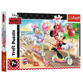 Trefl - 200-Piece Puzzle - Minnie on the Beach - Puzzles Age +7 - TRF13262
