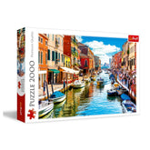 Trefl - 2000 Piece Puzzle - Murano Island, Venice - Puzzles Age +14 - TRF27110