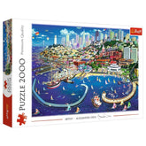 Trefl - 2000 Piece Puzzle - San Francisco Bay - Puzzles Age +14 - TRF27107