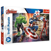 Trefl - 24-Piece Maxi Puzzle - Avengers In The World of the Avengers - Puzzles Age +3 - TRF14321