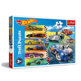 Trefl - 24 Piece Maxi Puzzle - Hot Wheels Fast Hot Wheels - Puzzles Age +3 - TRF14362