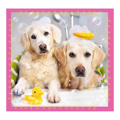 Trefl - 3 Puzzles in 1 - Puppies in the Bathroom - Puzzles Age +3 - TRF34845