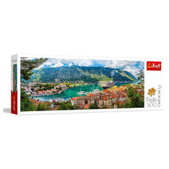 Trefl - Puzzle Panorama 500 Pezzi - Kotor, Montenegro - +8 - TRF29506