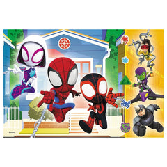 Trefl - 60-Piece Jigsaw Puzzle - Spidey In Spidey's World - Puzzles Age +4 - TRF17371