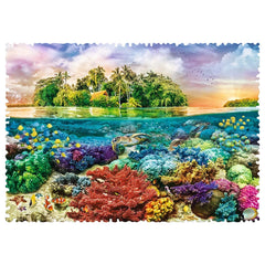 Trefl - Crazy Shapes Tropical Island - Puzzle - 10+ - TRF11113