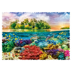 Trefl - Crazy Shapes Tropical Island - Puzzle - 10+ - TRF11113