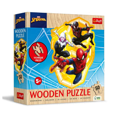 Trefl - Puzzle Contour in Legno - Puzzles - 5+ - Spider - Man - TRF20280