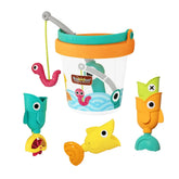 Yookidoo - Catch 'N' Sprinkle Fishing Set Bucket - Giocattoli da Bagno - 18 Mesi+ - YKD40280