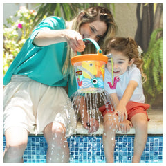 Yookidoo - Catch 'N' Sprinkle Fishing Set Bucket - Giocattoli da Bagno - 18 Mesi+ - YKD40280