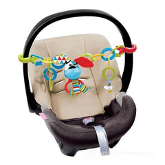Yookidoo - Clips, Rattle 'N' Links Dog Toy Set - Giocattoli per Bambini - 0M - YKD40152