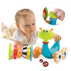 Yookidoo - Crawl 'N' Go Snail - Giocattoli per Attività per Bambini - 6 Mesi+ - YKD40113
