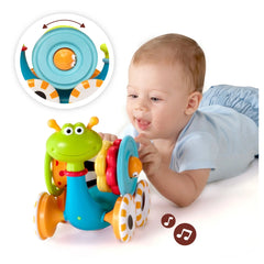 Yookidoo - Crawl 'N' Go Snail - Giocattoli per Attività per Bambini - 6 Mesi+ - YKD40113