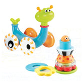 Yookidoo - Crawl 'N' Go Snail - Giocattoli per Attività per Bambini - 6 Mesi+ - YKD40113