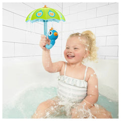 Yookidoo - Fill 'N' Rain Peacock Umbrella - Giocattoli da Bagno - 18 Mesi+ - YKD40223