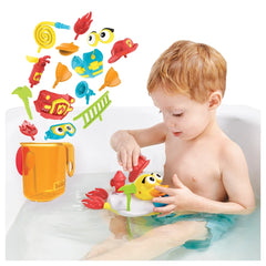 Yookidoo - Jet Duck Crea un Vigile del Fuoco Giocattolo da Bagno - Giocattoli da Bagno - 2 - 6 Anni - YKD40172
