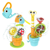 Yookidoo - Pour 'N' Grow Spinning Garden - Giocattoli da Bagno - 18 Mesi+ - YKD40240