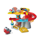 Baby-Clementoni - Stazione dei Pompieri - Set di Macchinine da Corsa e Pista