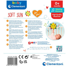 Baby Clementoni - Soft Sun Carillon Stuffed Animals