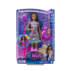 MATTEL - Barbie Big City Big Dreams Bambola Brooklyn Cantante - Giocattoli Set di Gioco Figure