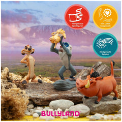 Bullyland - Disney - Rafiki con Baby Simba Figura Giocattolo 10 cm - Il Re Leone - Action & Toy Figures