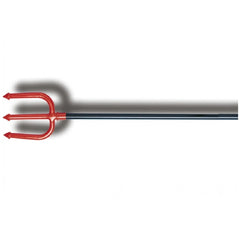 Carnival Toys - Forcone da Diavolo con Punte Rosse per Divertenti Costumi e Gioco di Ruolo - Professioni Immaginarie e Gioco di Ruolo