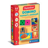 Clementoni - Domino-Numbers-and-Animals - Board-Games