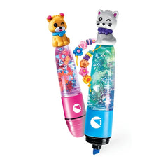 Clementoni - IDEA Crea i tuoi evidenziatori Sweet Pets - Arte e Fai da Te