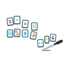 Clementoni - Libro Magnetico dei Numeri e degli Animali - Giocattoli Educativi