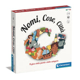 Clementoni - Nomi Cose Città Giochi di Carte - Edizione Italiana