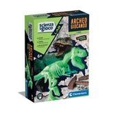 Clementoni Scienza E Gioco Lab - Archeogiocando - Tirannosaurus Rex Glow In The Dark Educational Toys