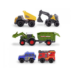 Dickie - Set di Micro Veicoli Volvo - Veicoli da Gioco