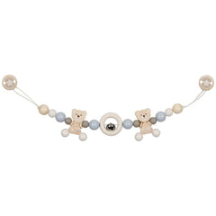 Gollness - Pram Chain Bear With Clips - Baby Toys & Activity Equipment