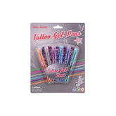 Johntoy - Set di Penne Gel per Tatuaggi - Trucco