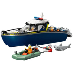 LEGO - Inseguimento con la Barca della Polizia - Giocattoli da Costruzione