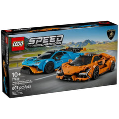 LEGO - Speed Champions Lamborghini Revuelto e Huracán STO - Action e Figure da Gioco