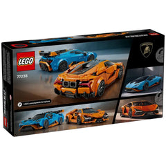 LEGO - Speed Champions Lamborghini Revuelto e Huracán STO - Action e Figure da Gioco