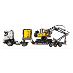 Lego - Technic - Camion Volvo FMX e Escavatore Elettrico EC230 - Giocattoli da Costruzione