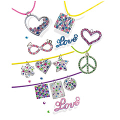 Lena - Set di Gioielli in Metallo con Cristalli e Gemme - Arti e Mestieri