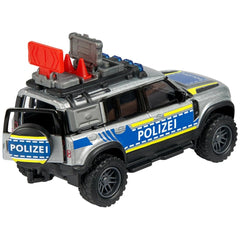 Majorette Land Rover Defender 90 Veicoli da Gioco della Polizia
