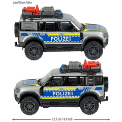 Majorette Land Rover Defender 90 Veicoli da Gioco della Polizia