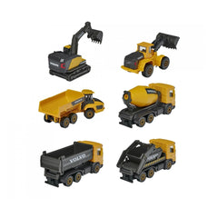 Majorette - Set di Veicoli da Gioco Volvo Construction 3 Pezzi - Veicoli da Gioco