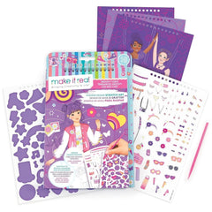 Make It Real - Fashion Design Sketchbook Arte Vibrazioni Groovy - Arti e Mestieri